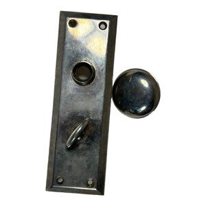 Vintage Metal‎ Door Knob and Plate